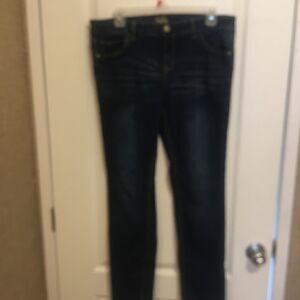 Justice  Jeans size 18 1/2 jeans girls dark wash